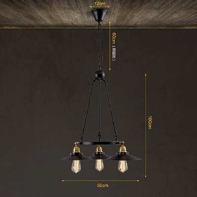 Black Cap Chandelier 3 фото 4