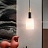 Подвесной светильник c плафоном - гармошкой B фото 6