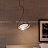 Серия подвесных светильников с белыми шарообразными плафонами на устойчивом проводе с дисковидным абажуром MARGOTT B 25 см  фото 8