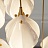 Настенный светильник с каплевидным плафоном из нефритового фарфора в форме белого бутона LEA Wall фото 5
