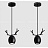 Подвесной светильник с оленьими рогами - 2 E фото 17
