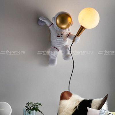Настенный светодиодный светильник Космонавт фото 3