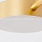 Потолочный светильник LINDA-2 Золотой 10 плафонов фото 10