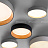 Потолочный светильник OKTAVA Серый 40 см  фото 10