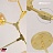 Lindsey Adelman Branching Bubble Chandelier 7 плафонов Прозрачный Золотой Горизонталь фото 17