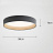Потолочный светильник OKTAVA Черный 40 см  фото 5