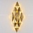Настенное бра в виде ромба Modern Designer Gold Rhombus фото 6
