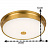 Потолочный светильник Corentin Panikin brass Черный 42 см  фото 4