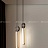 Серия подвесных светильников с латунными дисками на закольцованном корпусе с внутренней LED-подсветкой MANCHESTER A фото 9