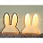 Настольный светильник ins Miffy Rabbit фото 4