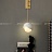 Серия настенных светильников с шарообразным плафоном и металлическим абажуром FLORIS WALL B фото 3
