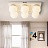 Серия потолочных люстр с матовыми стеклянными плафонами круглой формы BOARD ORB 9 плафонов Серый фото 12