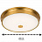 Потолочный светильник Corentin Panikin brass Черный 42 см  фото 2