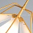 Подвесной светильник Blume Metall Золотой фото 6