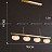 Серия потолочных люстр на лучевом каркасе с направленными книзу шаровидными плафонами с панцирной поверхностью BETHANY C1 фото 2